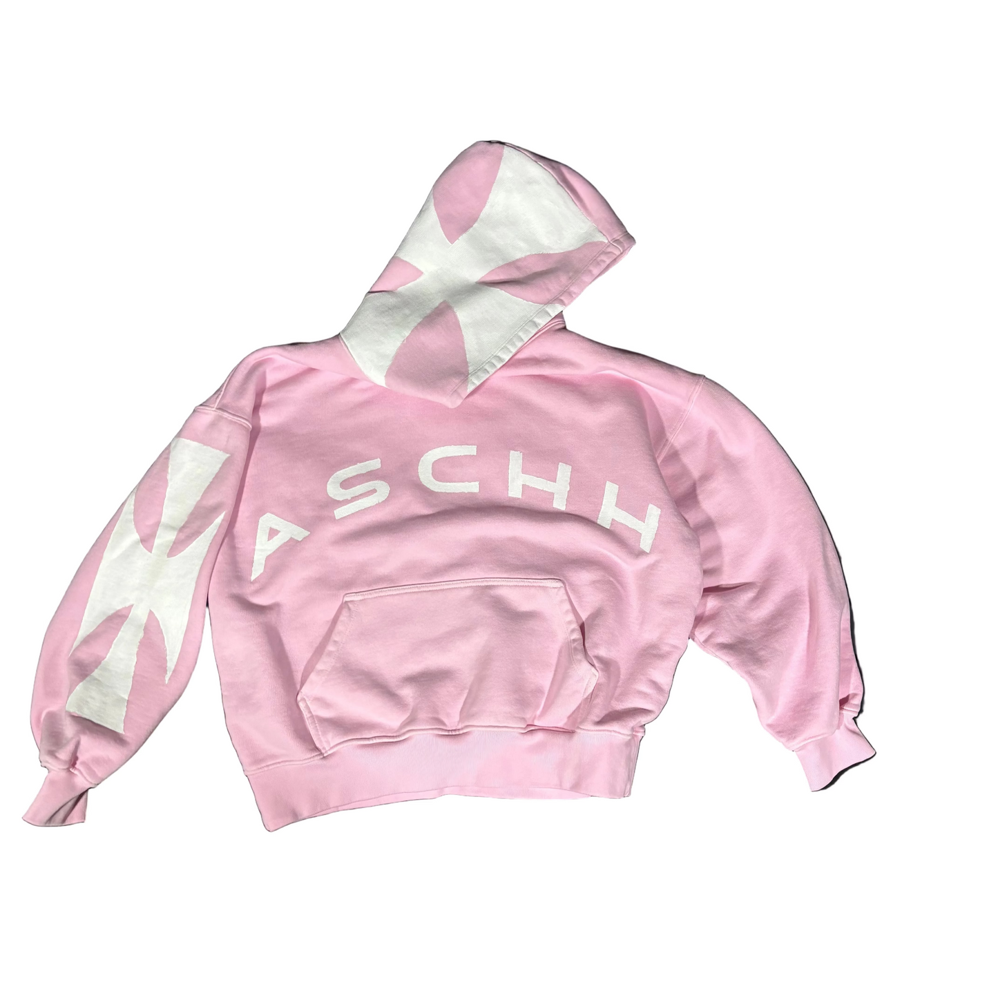pink hoodie